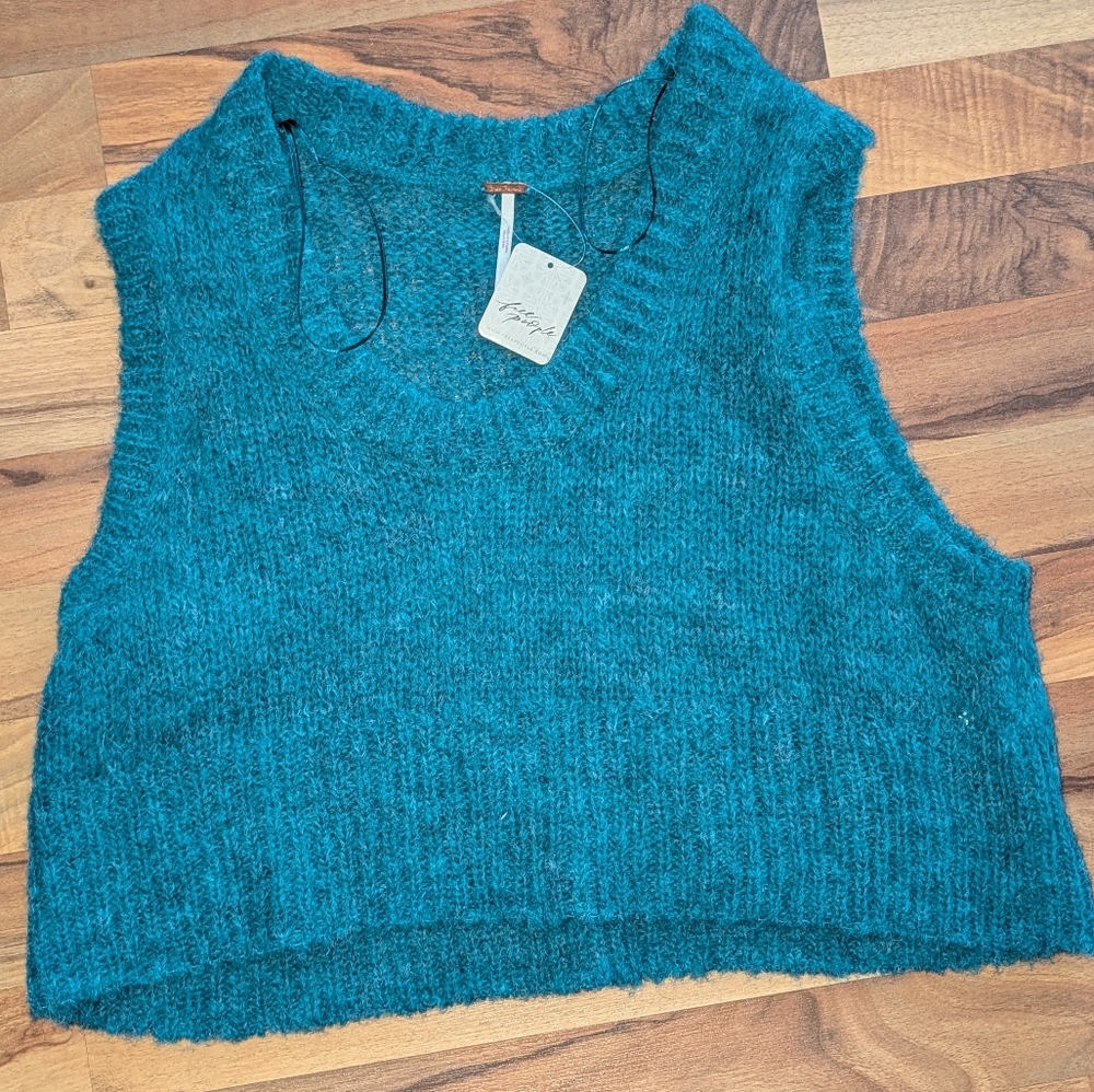 Free People Dream Maker Alpaca Blend Vest